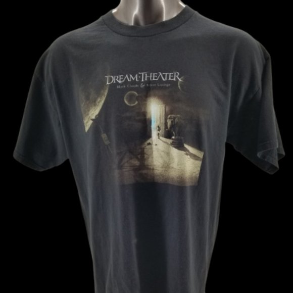 DREAM THEATER "Black Clouds & silver Linings" Concert MENS Tour T-Shirt XL 2009 - Picture 1 of 7